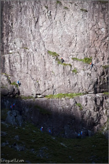 Rock Climbers in Glen Coe